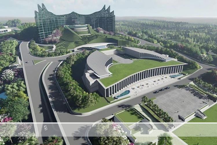 Desain Istana Negara IKN baru. Foto : istimewa