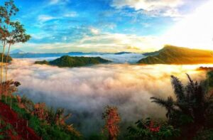 Puncak Bangku Hamparan Awan Jadi Andalan Pariwisata Ciamis