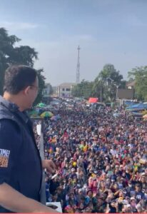 Anies Baswedan Sapa Ribuan Warga Ciamis