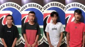 Lagi Asyik Hisap Ganja, 3 Remaja diciduk, Satunya Pengedar