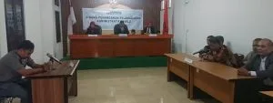 Bawaslu Gelar Sidang dugaan Kecurangan KPU pada Penjaringan Anggota PPS