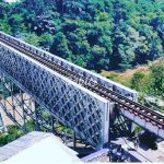 Jembatan Cirahong, Tangkapan Layar Akun Instagram @babloeblue