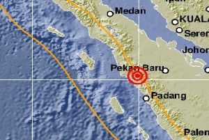 Gempa Bumi Goncang Ranah Minang, Ngarai Sianok Longsor Gambar BMKG