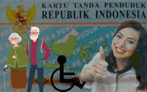 Jempol Gadis Manis Dukcapil Ciamis Bidik Manula dan Disabilitas