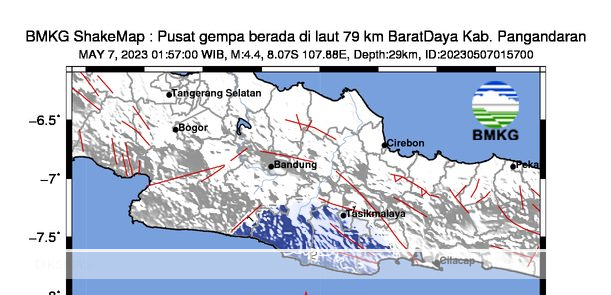 Lindu Serempak Landa Indonesia, BMKG : Tak Berpotensi Tsunami