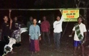 Warga Blokir Akses Jalan Kandang Sapi, Perusahaan Ingkar Janji