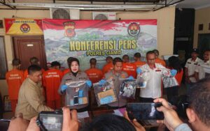 Polres Ciamis Ungkap 7 Kasus Obat Terlarang, Ciduk 10 Orang