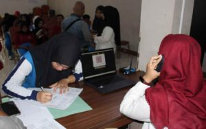 SMKN 1 Ciamis Rekam EKTP Siswa Gandeng Disdukcapil