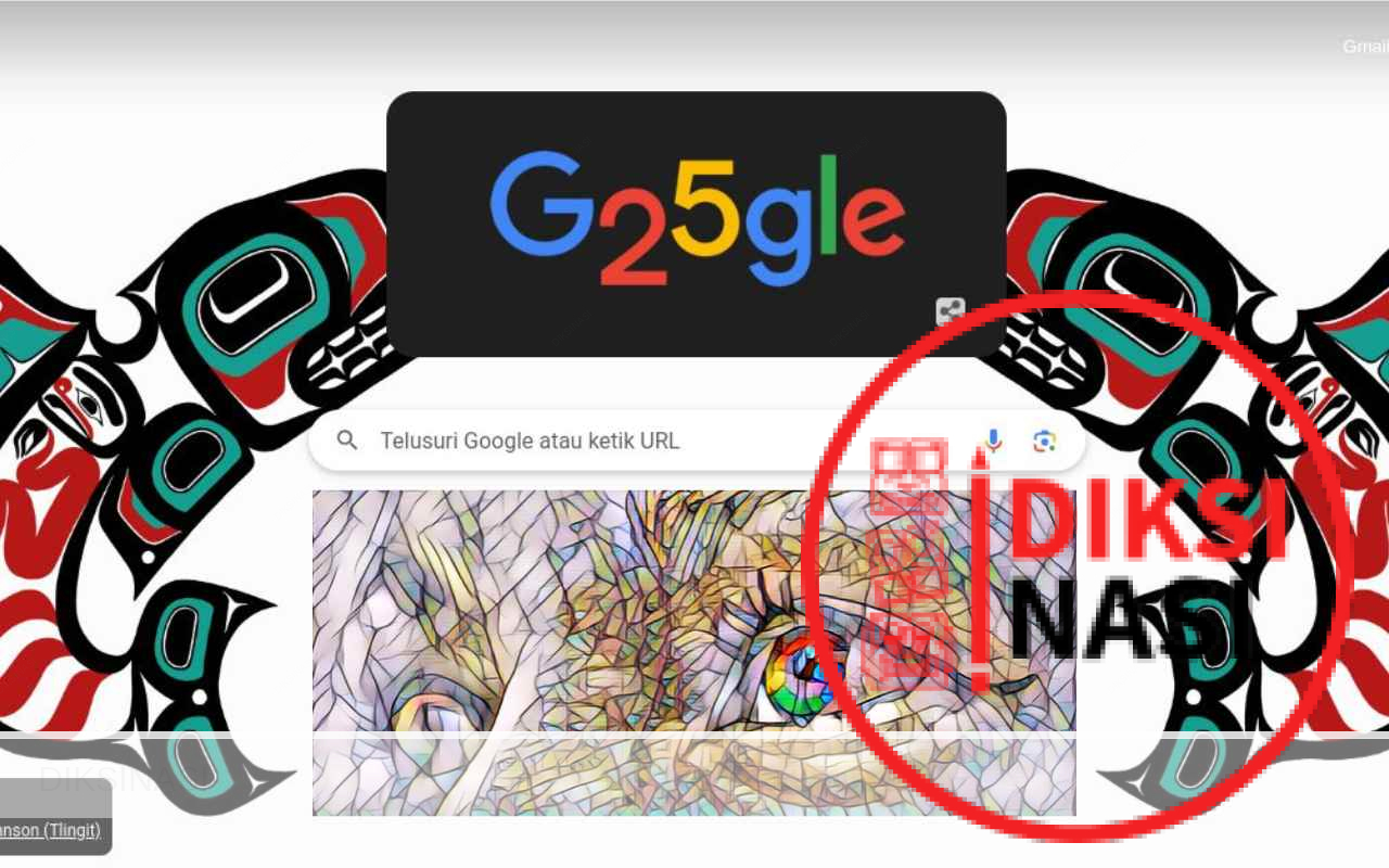 Doodle Google Rayakan 25 Tahun di Blantika Mesin Pencari