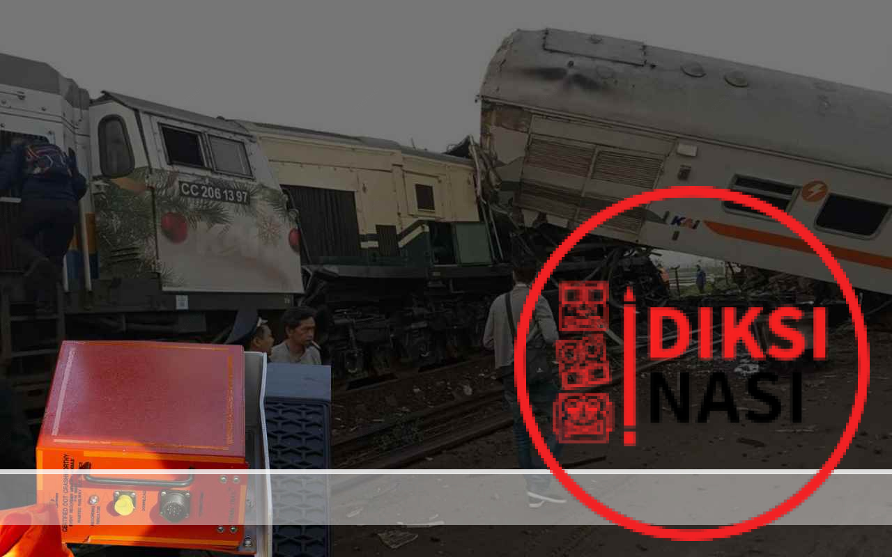 KNKT Investigasi Kecelakaan Kereta Cicalengka, Teliti BlackBox