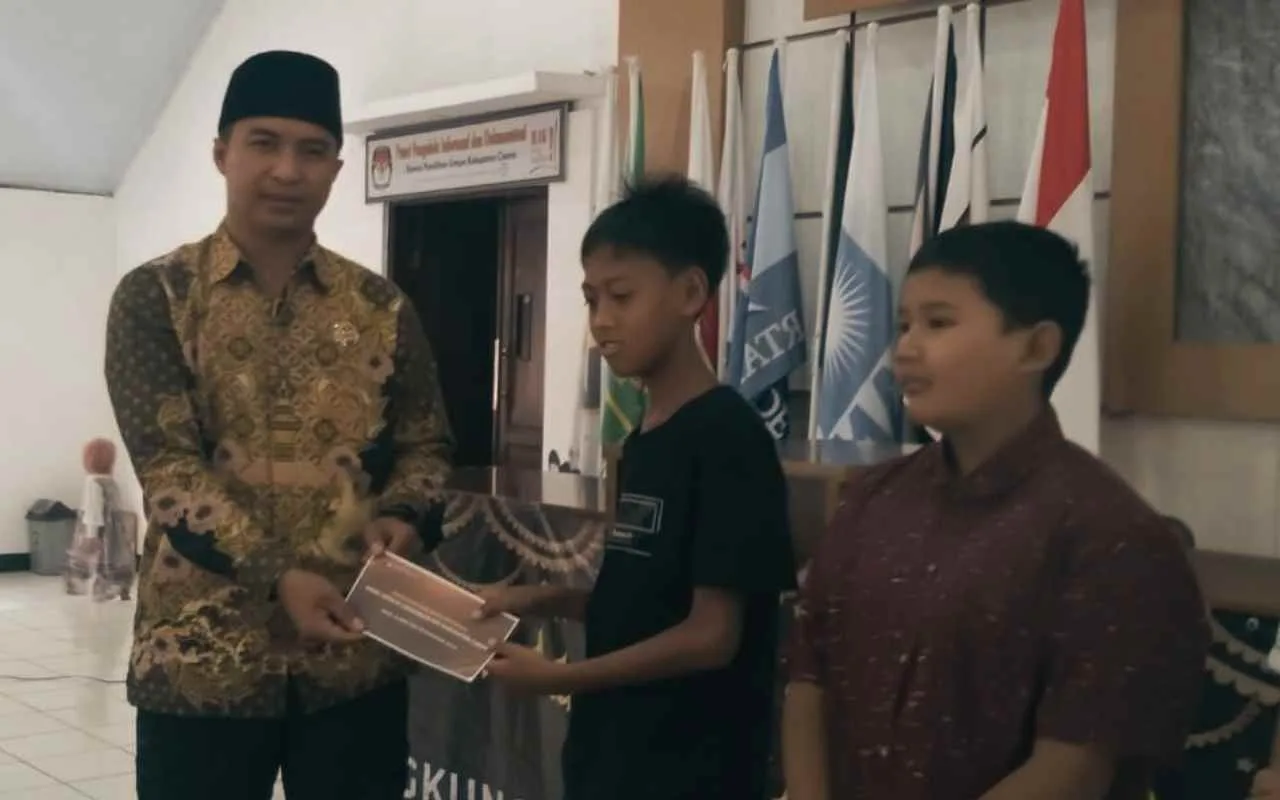 KPU Ciamis Berbagi di Ramadhan 1445 H Wujud Rasa Syukur