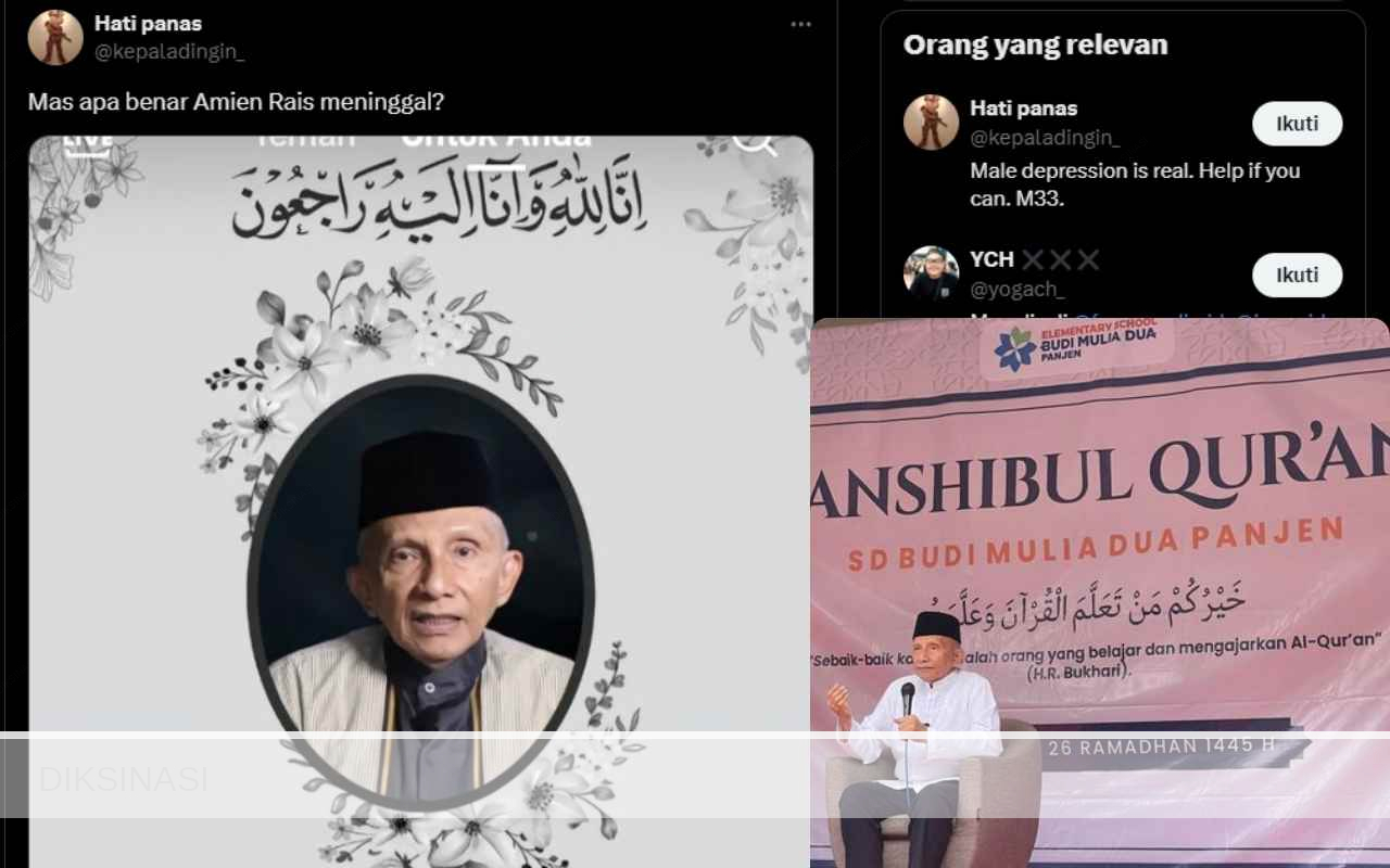 Amien Rais Meninggal? Keluarga Bantah dan Berikan Klarifikasi