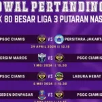 Liga 3 Putaran Nasional Segera Bergulir, PSGC Jadi Tuan Rumah