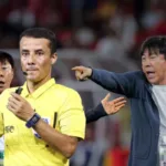 Shin Tae-yong Sebut Wasit Laga Indonesia Vs Qatar Main Komedi