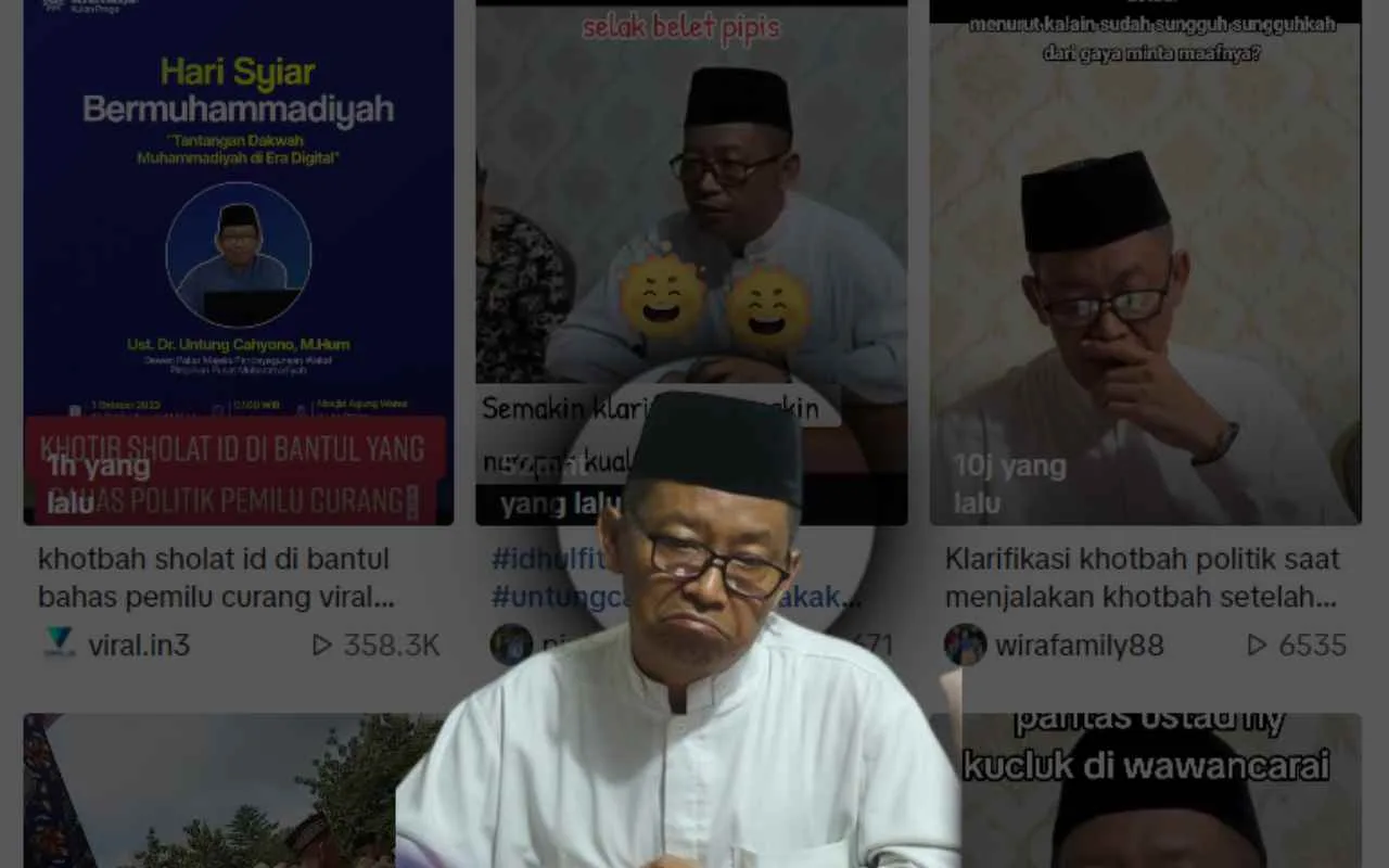 Ustadz Untung Cahyono Minta Maaf, Warganet Bilang Tak Ikhlas