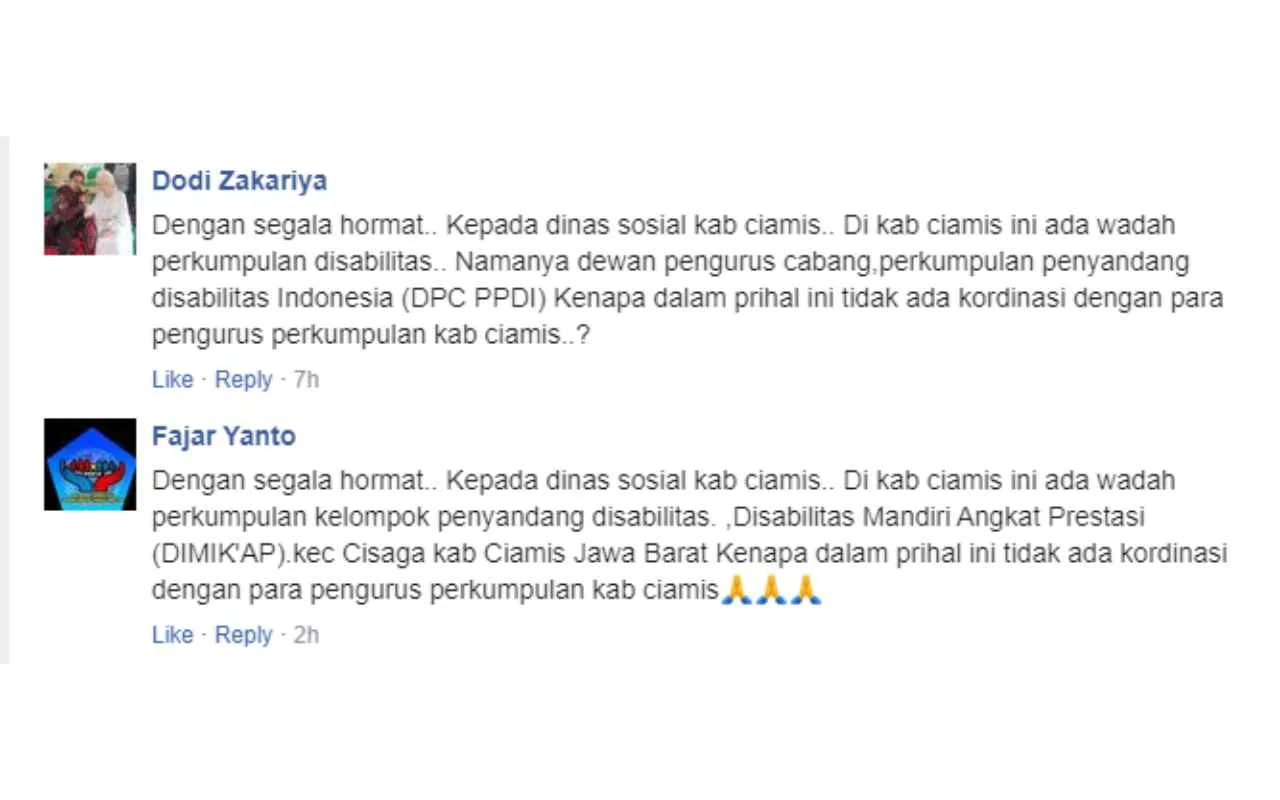 Sentra Phalamartha Gandeng Dinsos, PPDI Ciamis Tak Dilibatkan