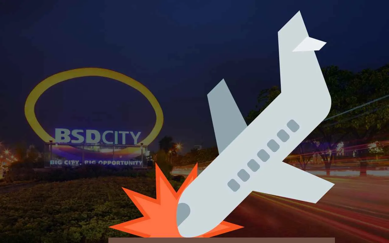 Tragedi di BSD City: Pesawat Jatuh, Tiga Orang Meregang Nyawa