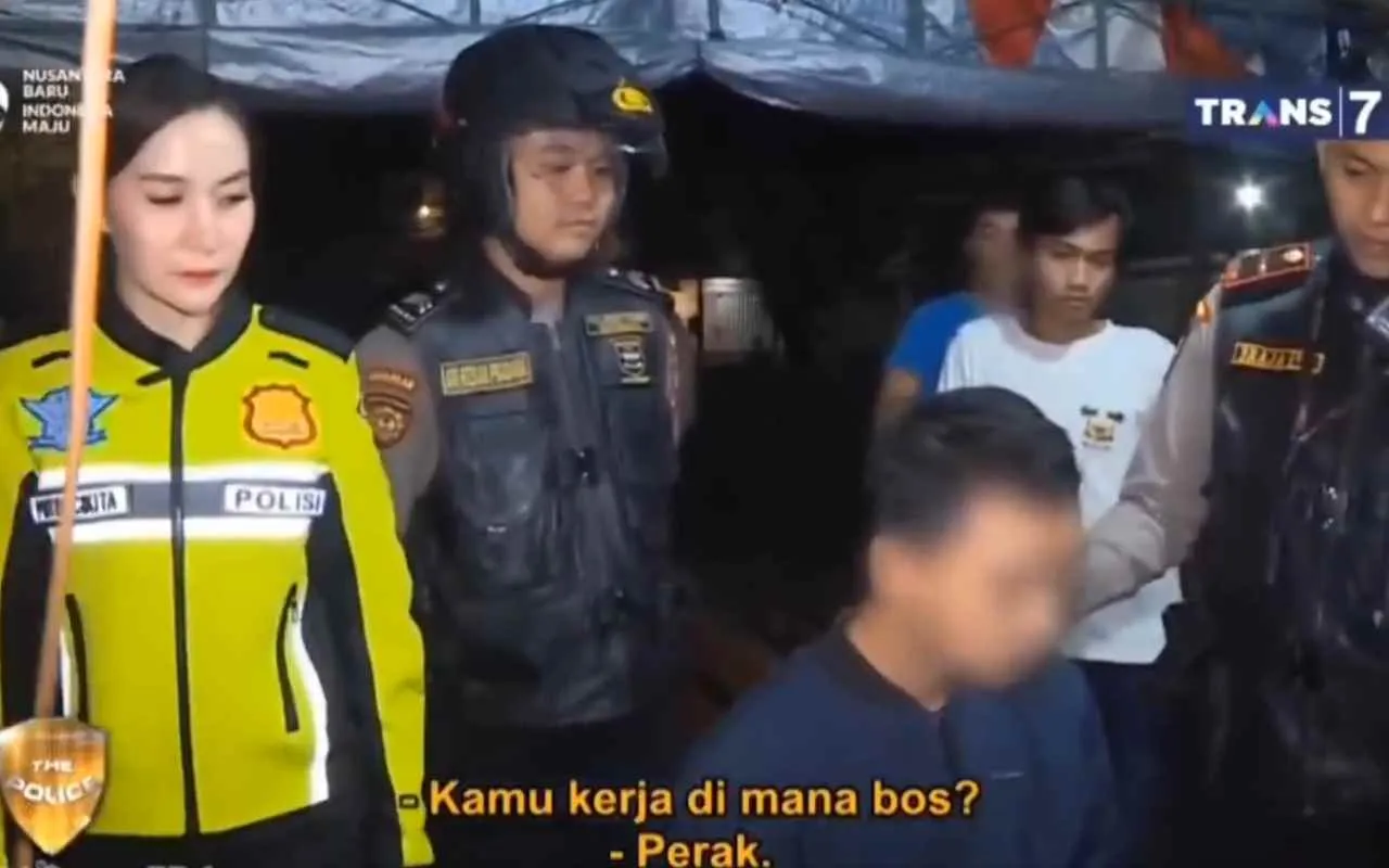 Viral Polwan Tegur Pria Makan, Korlantas Polri Beri Klarifikasi