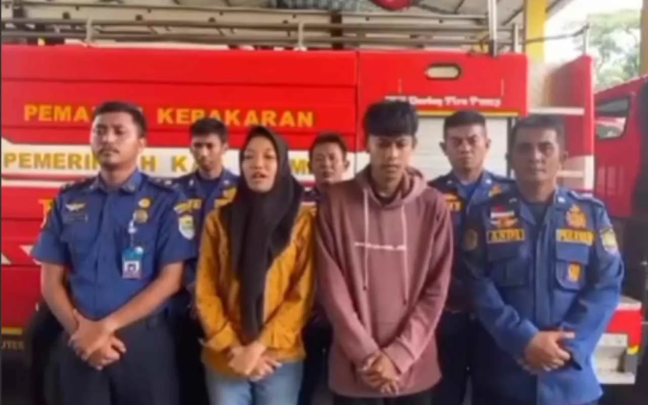 Kebakaran SDN 2 Kujang dan Video Ucapan Konyol Remaja Viral!