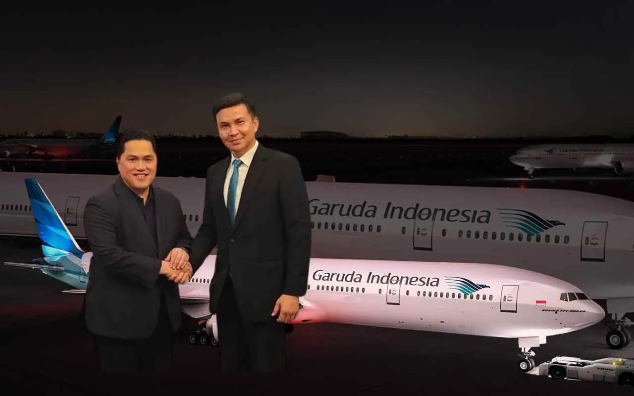 Wamildan Tsani Panjaitan Resmi Jadi Dirut Garuda Indonesia