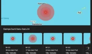 Gempa Dahsyat Guncang Vanuatu Ibu Kota Lumpuh Luluh Lantak