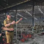 Kebakaran PT Anugerah Abadi Momen Haru Pemilik Lihat Pabrik