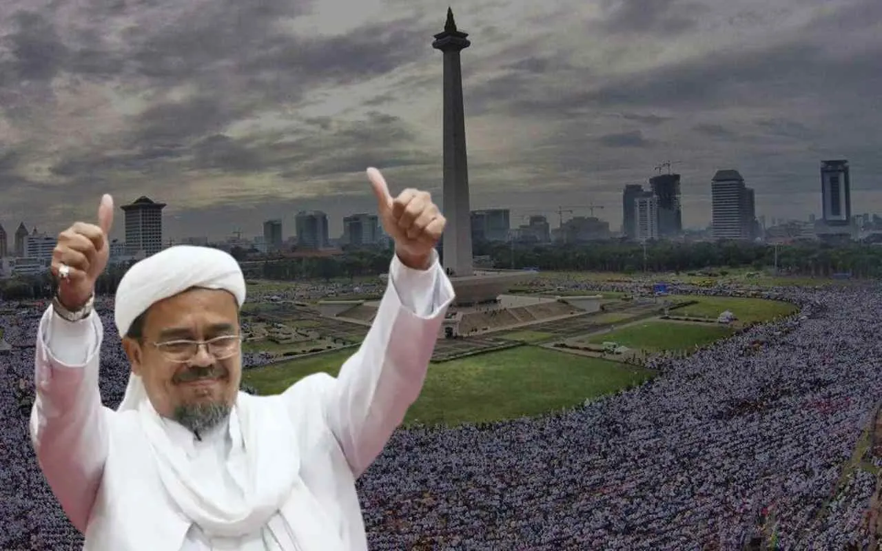 Reuni 212 Kritik Rezim Jokowi, Habib Rizieq: Tak Ganggu Prabowo