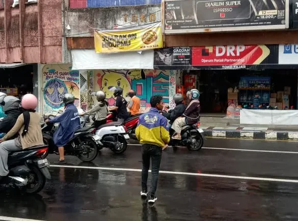 Brigez Ciamis Peduli Bencana Sukabumi, Galang Dana di Jalan