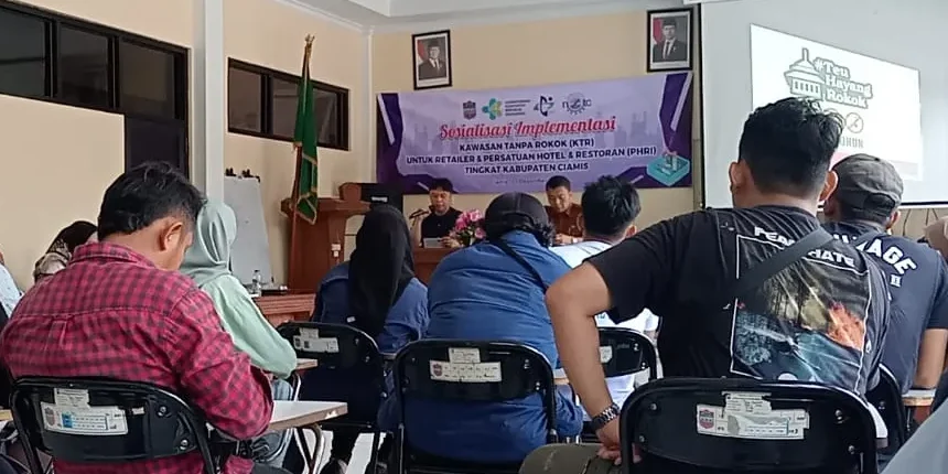 Penerapan Kawasan Tanpa Rokok Ciamis Sasar Ruang Publik