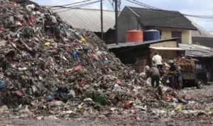 Gunung Sampah Pasar Caringin Hilang, kini Tinggal Kenangan: Gambar Tangkap Layar Instagram