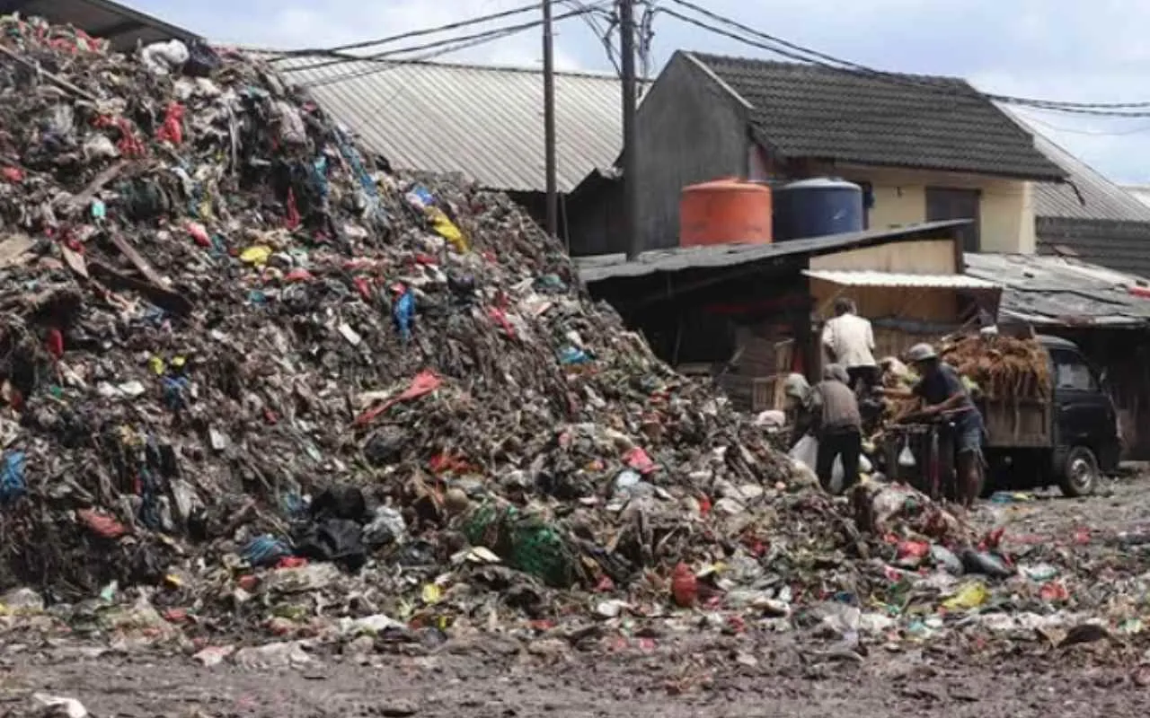 Gunung Sampah Pasar Caringin Hilang, kini Tinggal Kenangan: Gambar Tangkap Layar Instagram