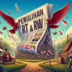 Pemilihan Ketua RT dan RW Tolak Ukur Suksesnya Demokrasi, Gambar Ilustrasi AI