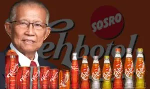 Soegiharto Sosrodjojo Wariskan Tehbotol Sosro untuk Indonesia