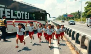 Telolet Kembali Makan Korban, Nyawa Bocah di Serang Melayang