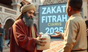 Kabar Terbaru Zakat Fitrah Ciamis 2025 Turun, Jabodetabek Naik