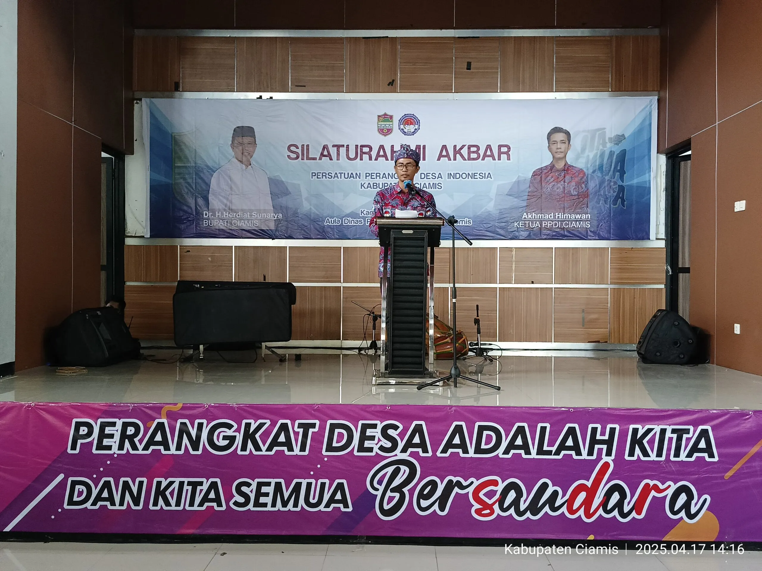 Silaturahmi Akbar PPDI Ciamis, Garda Terdepan Pembangunan