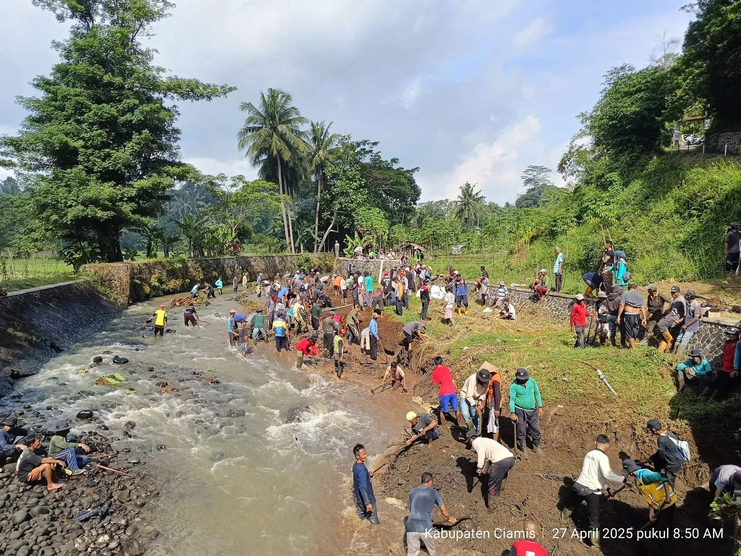 Normalisasi Sungai Nagawiru, Refleksi Taddabur Alam di Ciamis