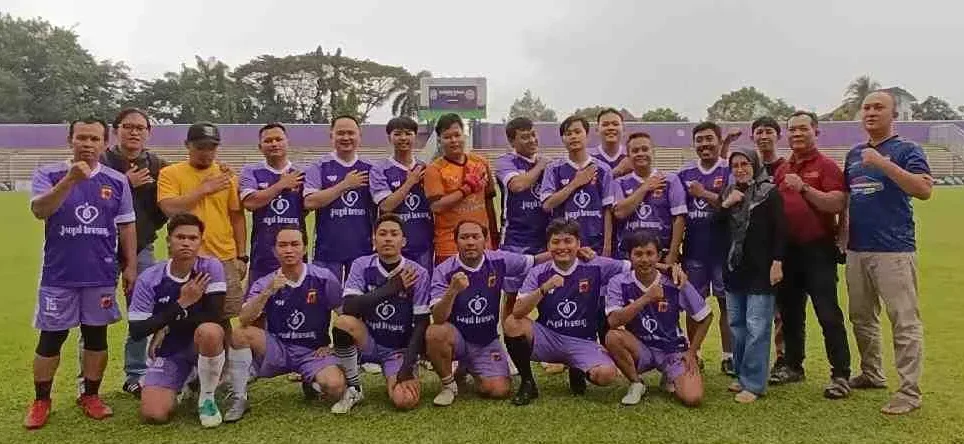 Laga Persahabatan Polres Ciamis dan Jurnalis, Semakin Sinergis