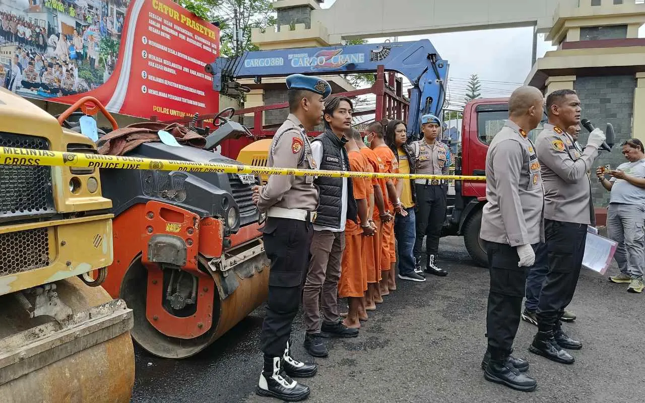 Pencurian Alat Berat di Ciamis Sasar Proyek, Libatkan Oknum TNI