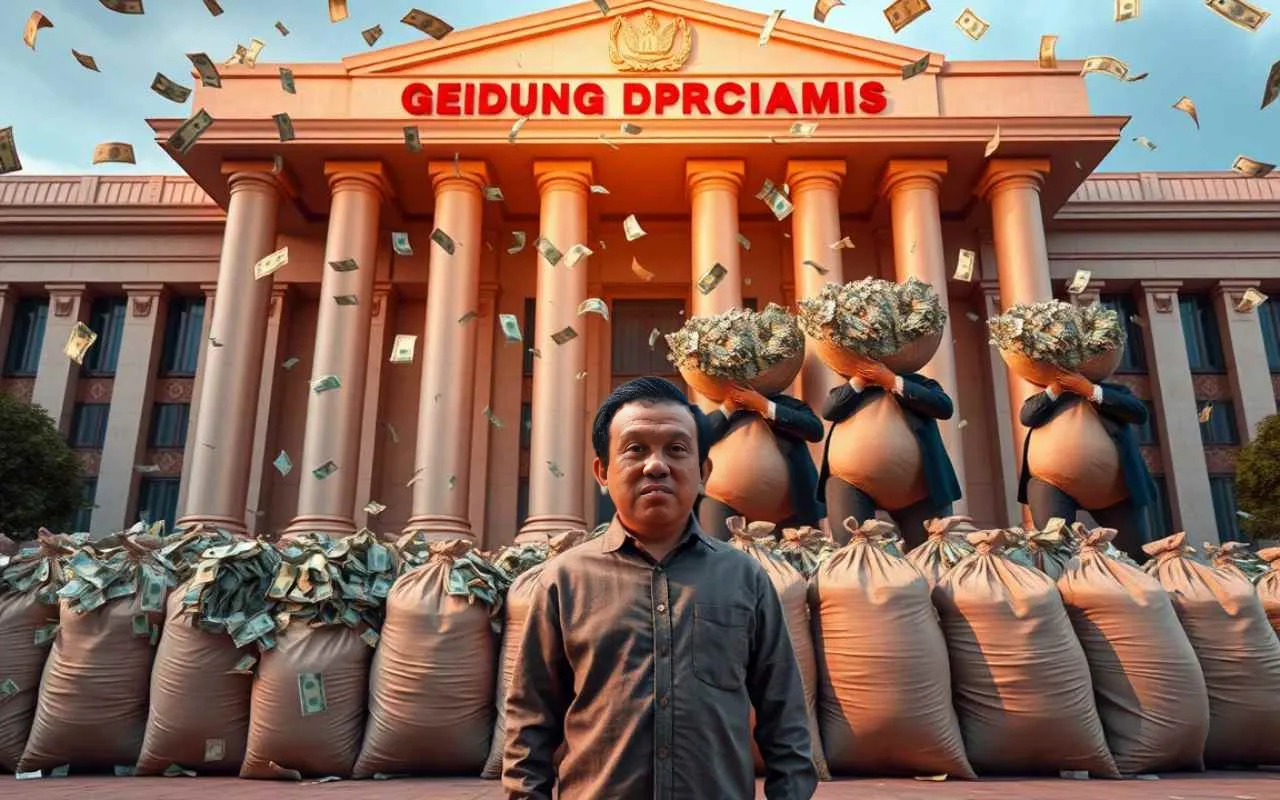 Tunjangan DPRD Ciamis Rawan Bocor, Dedi: APH Harus Inspeksi! Gambar ilustrasi AI