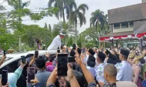 Hari Jadi Ciamis, Berdesakan Salami KDM 2 Ibu Muda Kecopetan