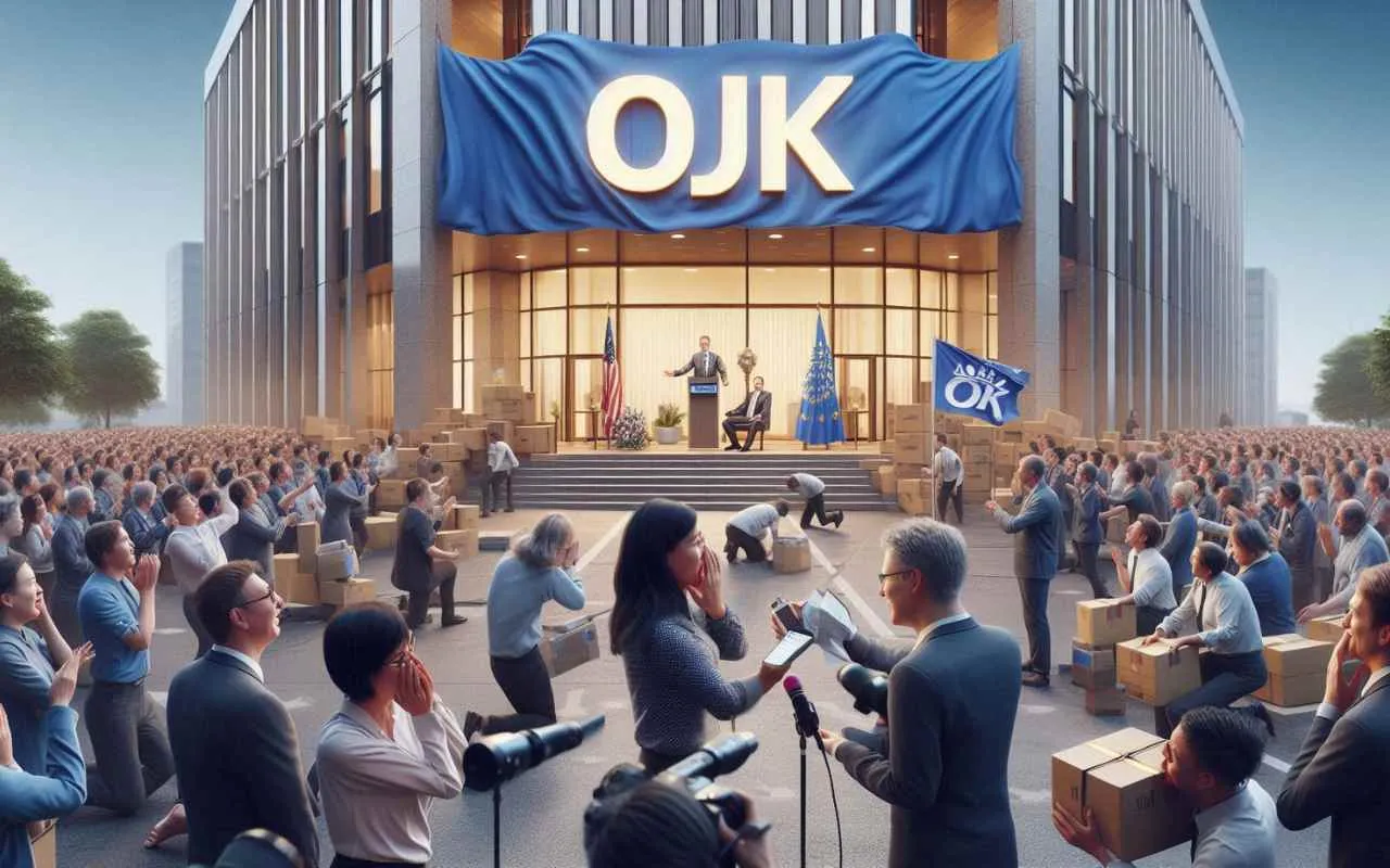 Kantor Cabang Ditutup, Karyawan Bank Terancam PHK Massal. Gambar ilustrasi Ai