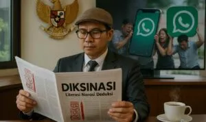 Diskominfo Ciamis Sebut Ikon Tiga Garis Bukan Celah Hacker. Gambar ilustrasi