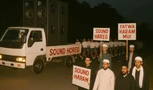 Fatwa Haram Sound Horeg Ulama Oke, Pemerintah Masih Nahan. Gambar ilustrasi