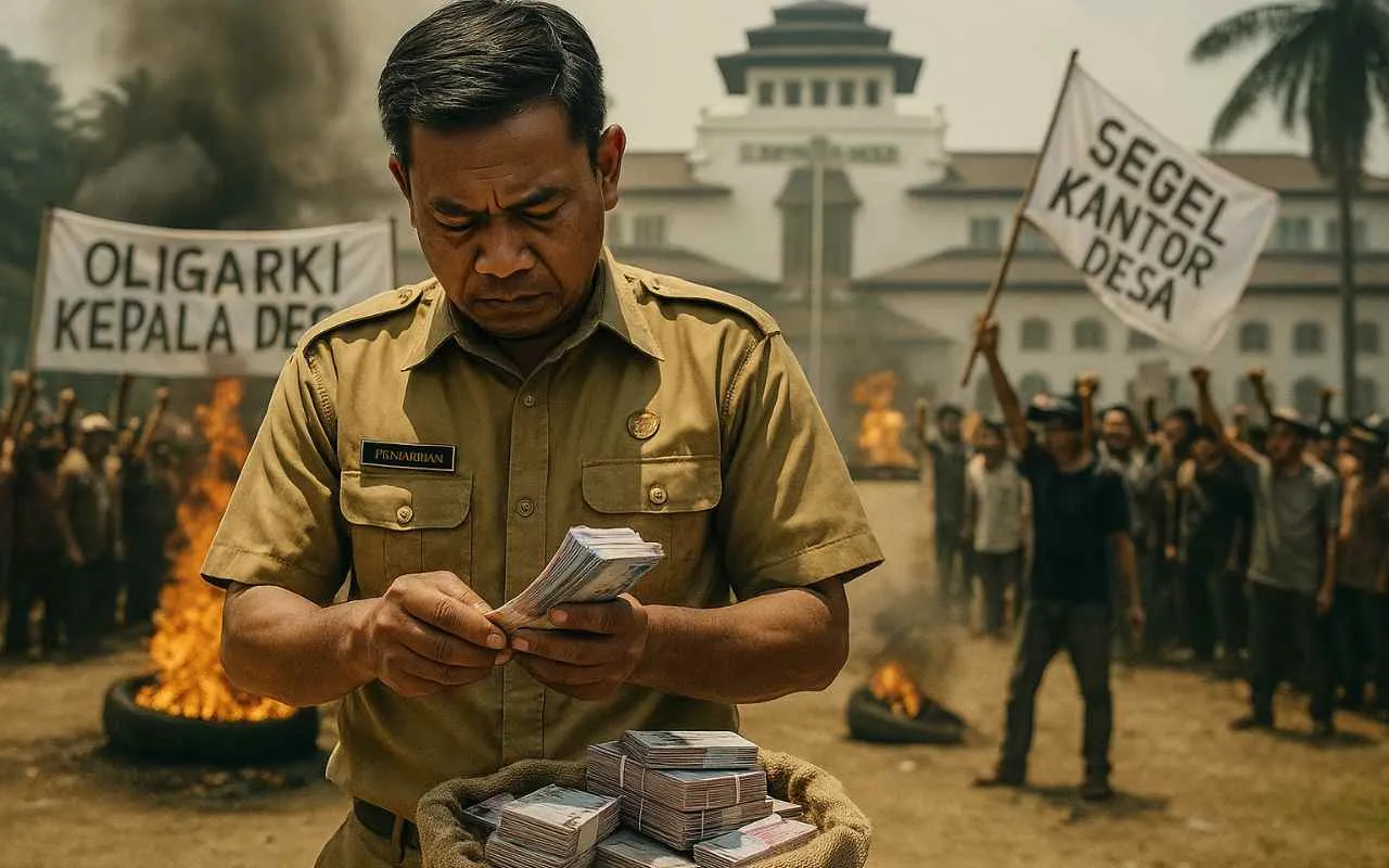 Fenomena Warga Segel Kantor Desa, Masyarakat Mulai Sadar?