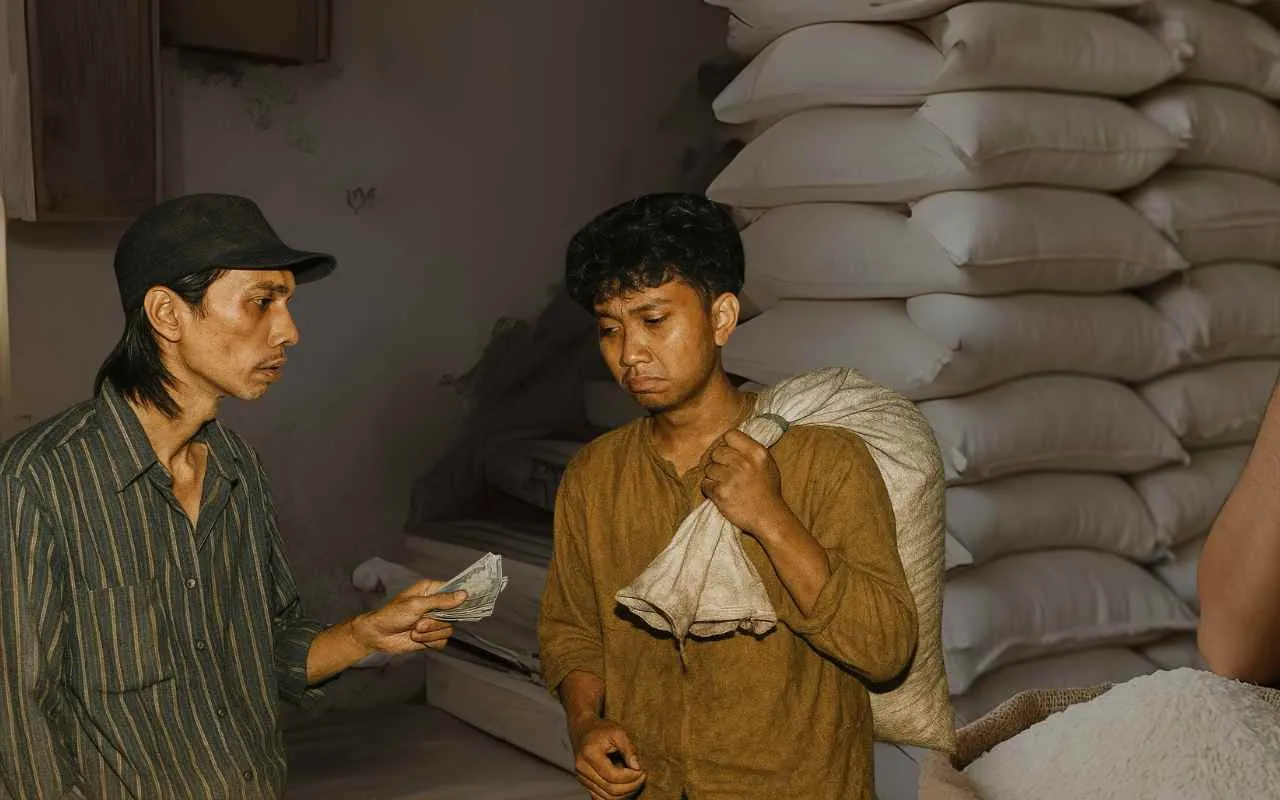 Harga Gabah Meroket Petani Rugi Konsumen Menjerit Salah Siapa. Gambar Ilustrasi Ai