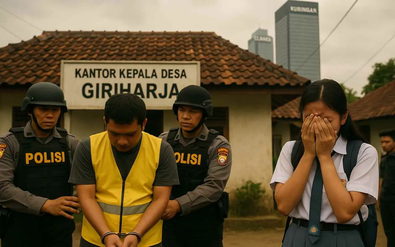 Kepala Desa Giriharja Mundur, Dilaporkan Gegara Pelecehan Anak. gambar ilustrasi