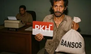 Rekening Bansos Dibekukan PPATK, 10 Juta Pencairan Tertunda. Gambar ilustrasi