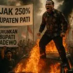 50 Ribu Orang siap Mendemo Sadewo Buntut Pajak 250 Persen. Gambar ilustrasi