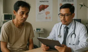 Lonjakan Hepatitis 2025 di Indonesia Capai 6,5 Juta Kasus. Gambar Ilustrasi